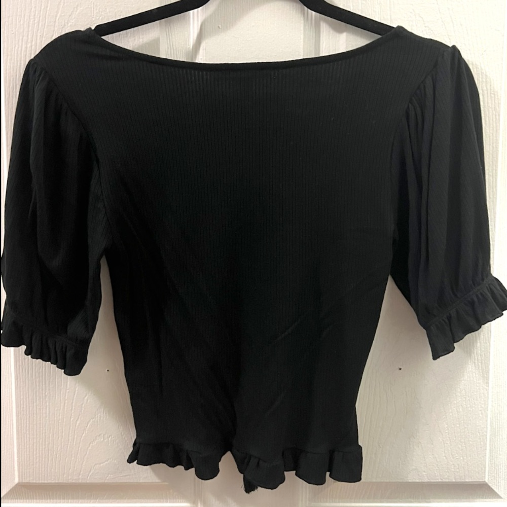 Forever 21 Ruched Knit Top - Picture 3 of 6